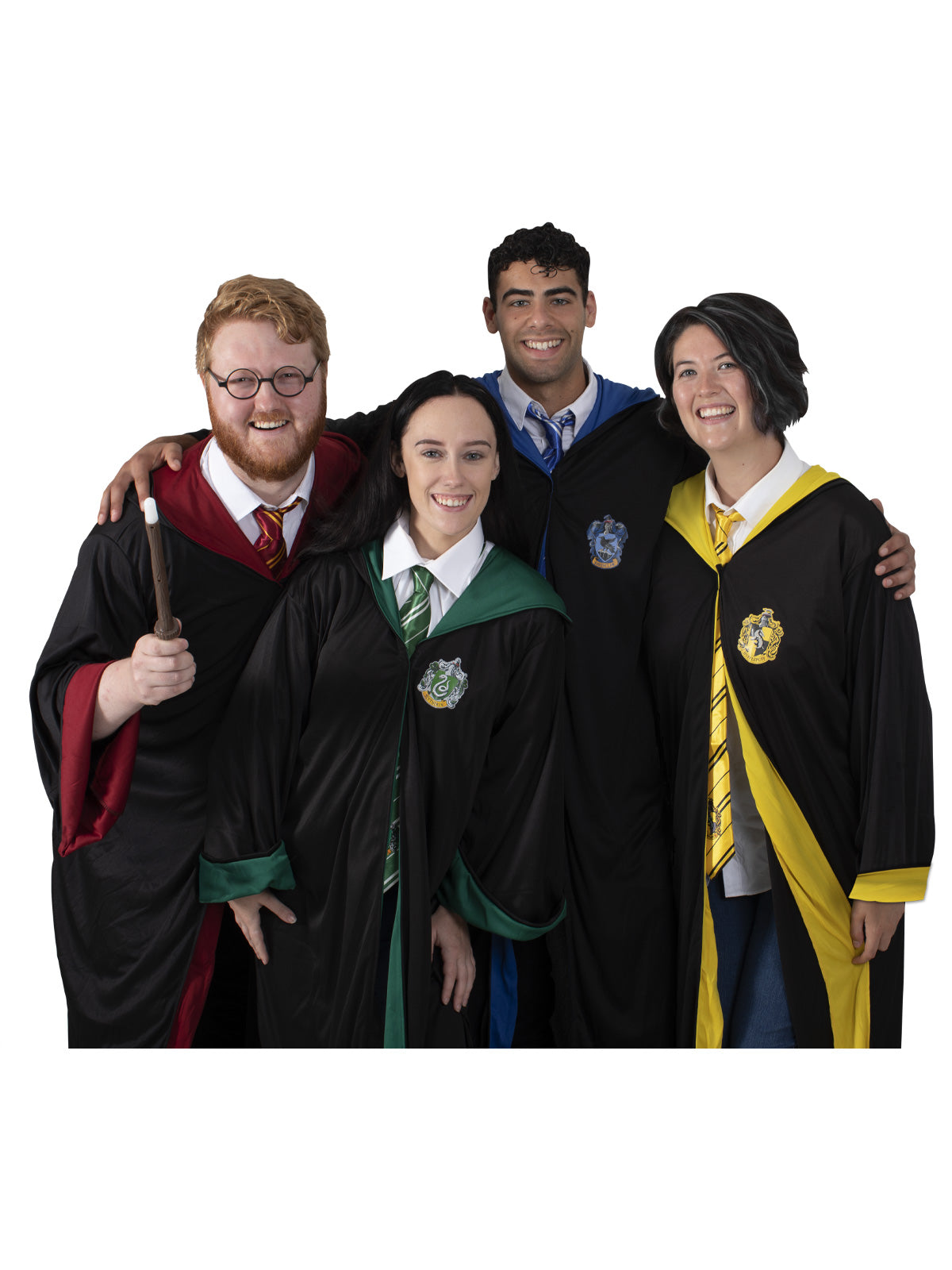 HARRY POTTER/HUFFLEPUFF ROBE CAPE, ADULT Officially Licensed
