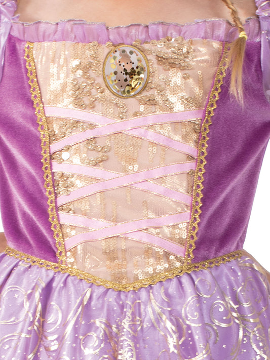 RAPUNZEL DELUXE ULTIMATE PRINCESS CELEBRATION DRESS, CHILD Officially Licensed