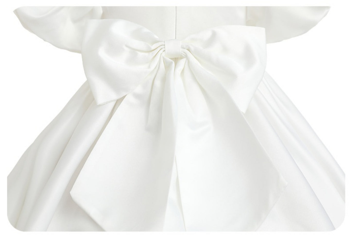 Baby Girl Christening Dress – Puffy Princess Tulle Gown