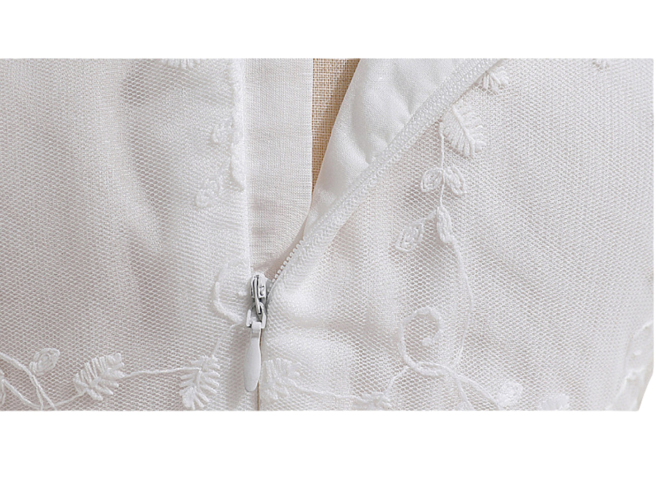 Long Sleeve Baby Girl Christening Dress – Spring Autumn Lace Princess Gown