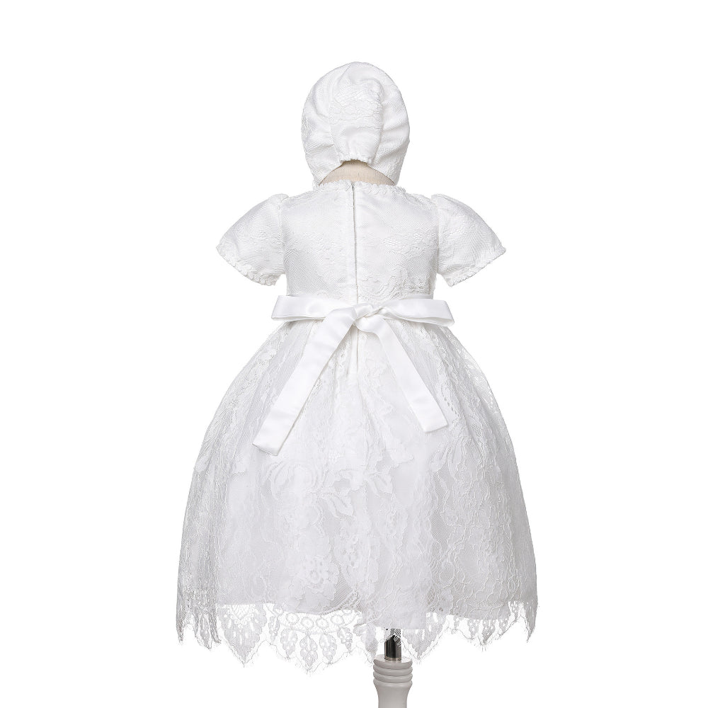 meejoy princess Baptism Dress Newborn Outfit for Blessing, Full Month, Birthday, Photo Shoot, Infant Special Occasion Wear