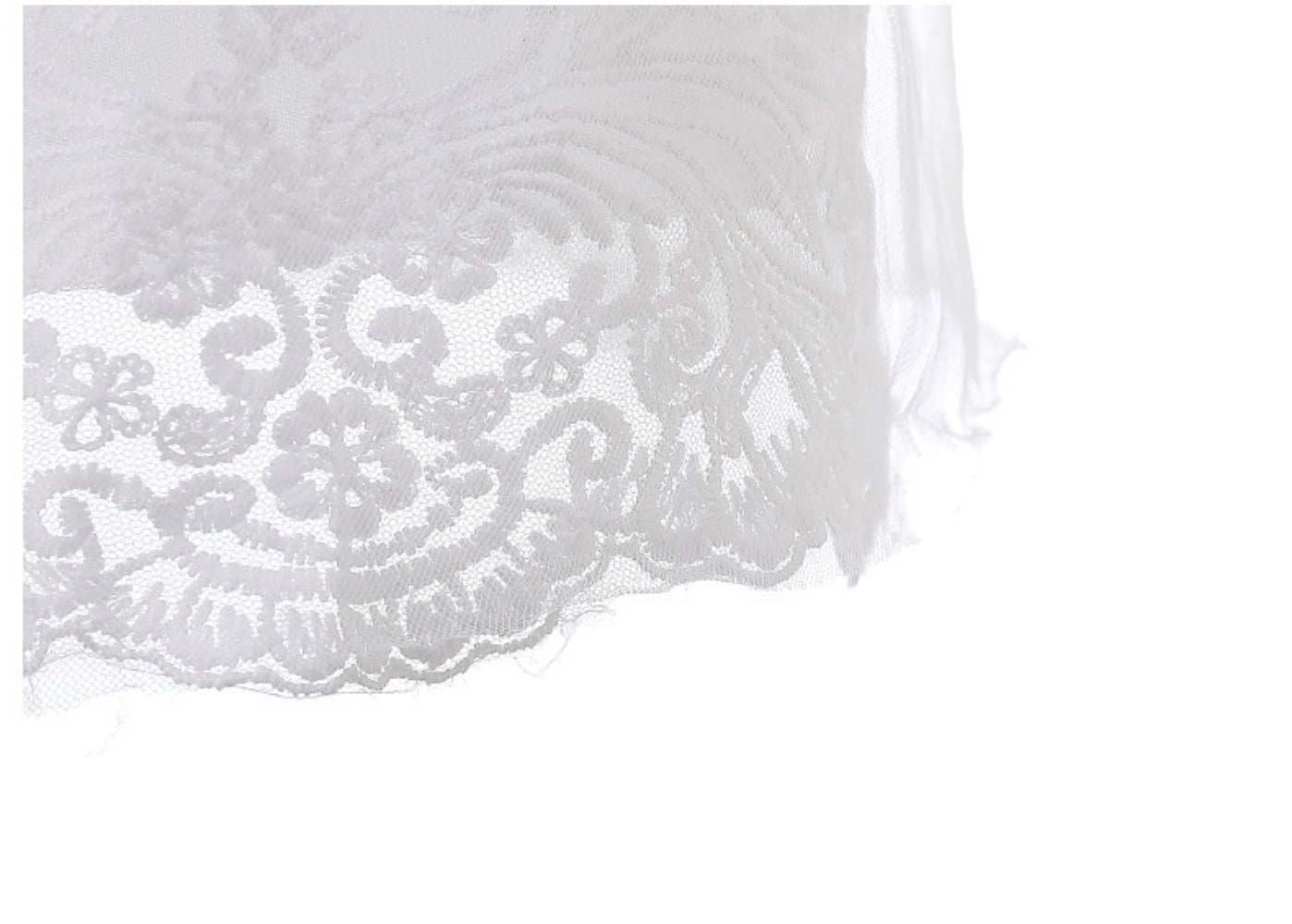 Baby Girl Long Lace Christening Gown with Bonnet – Infant Baptism Dress