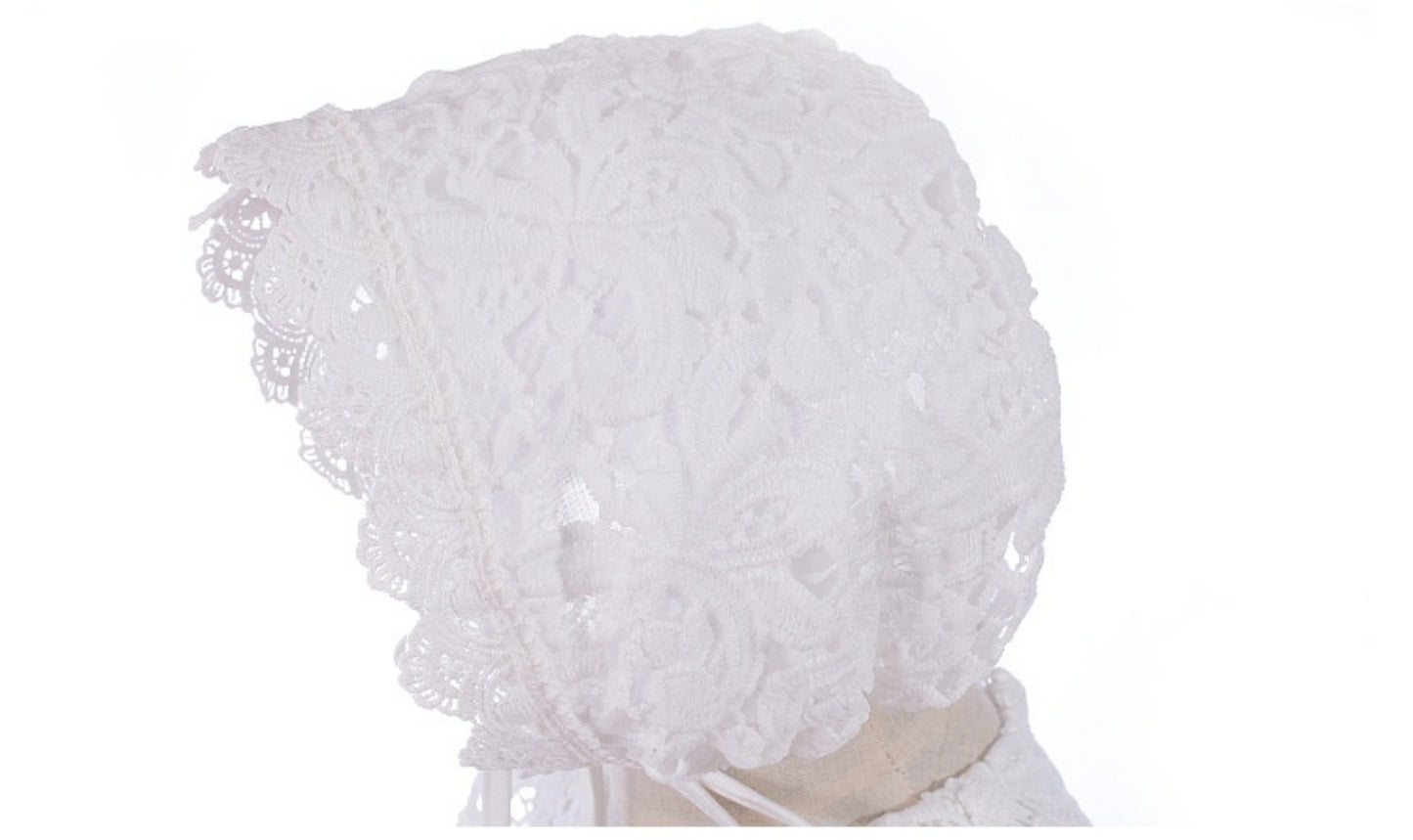 Baby Girl Lace Christening Dress – Princess Gown