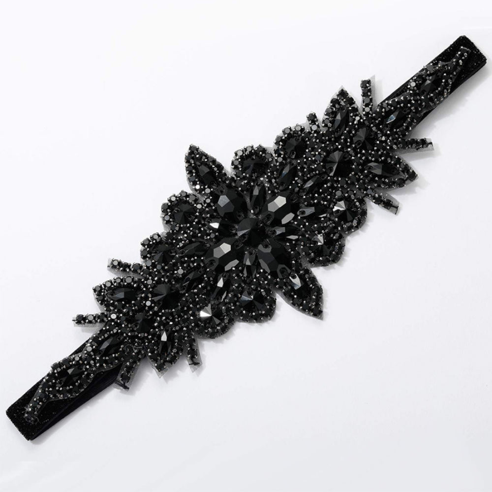 Gatsby Rhinestone Headband – Women’s Sparkly Hair Accessory