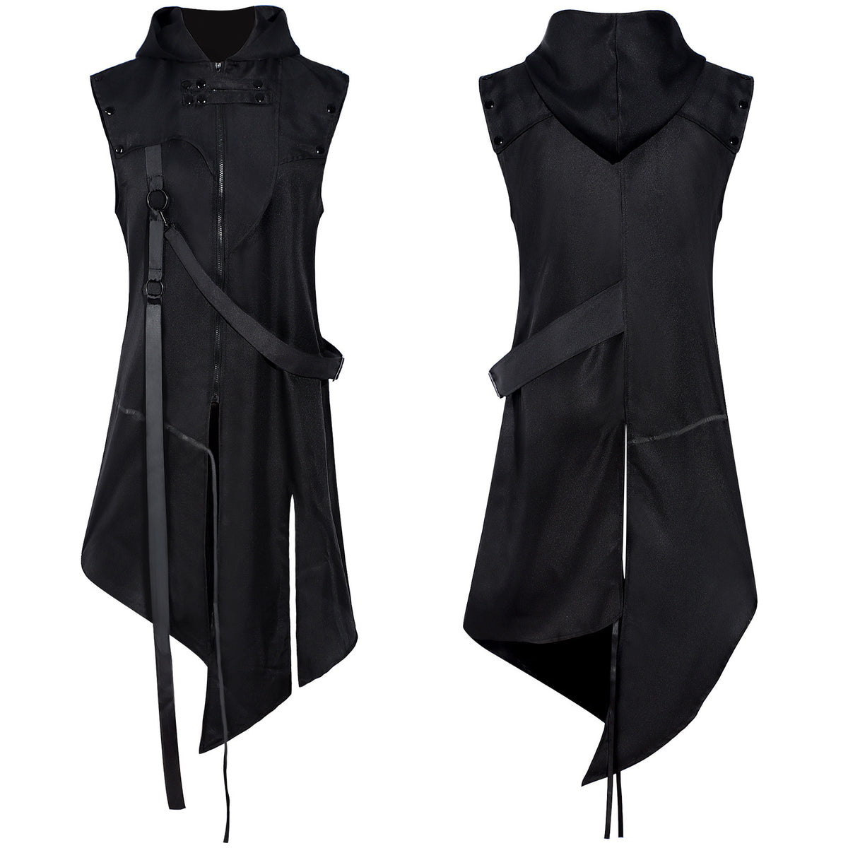 Unisex Gothic Top Punk Coat for Halloween Medieval Renaissance Performance Vintage Party