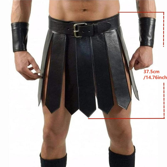 Viking Medieval Belt Skirt Roman Gladiator Warrior Cosplay Armour
