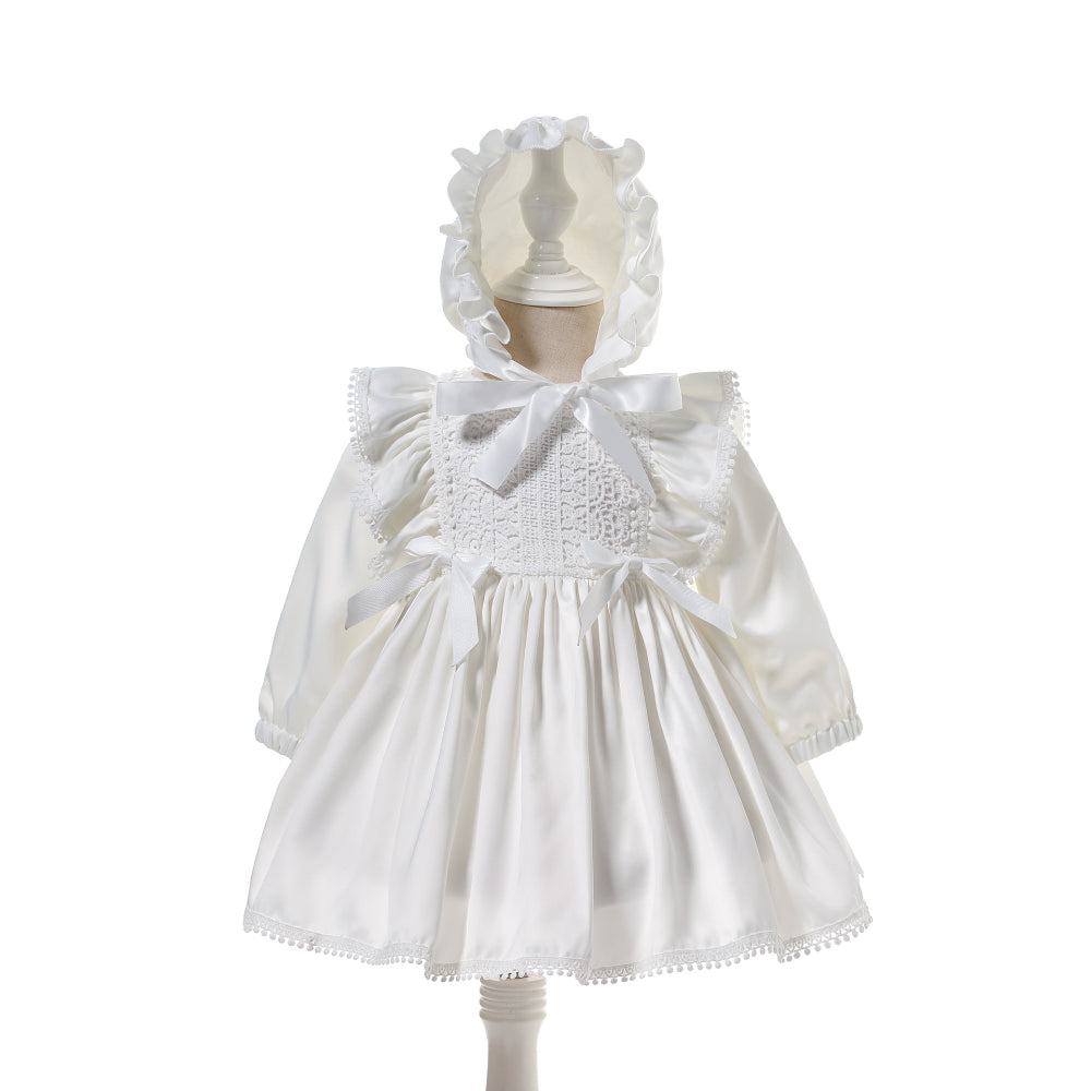 meejoy for Newborn Full Month 100 Days 1st Birthday Party or Baptism Outfit