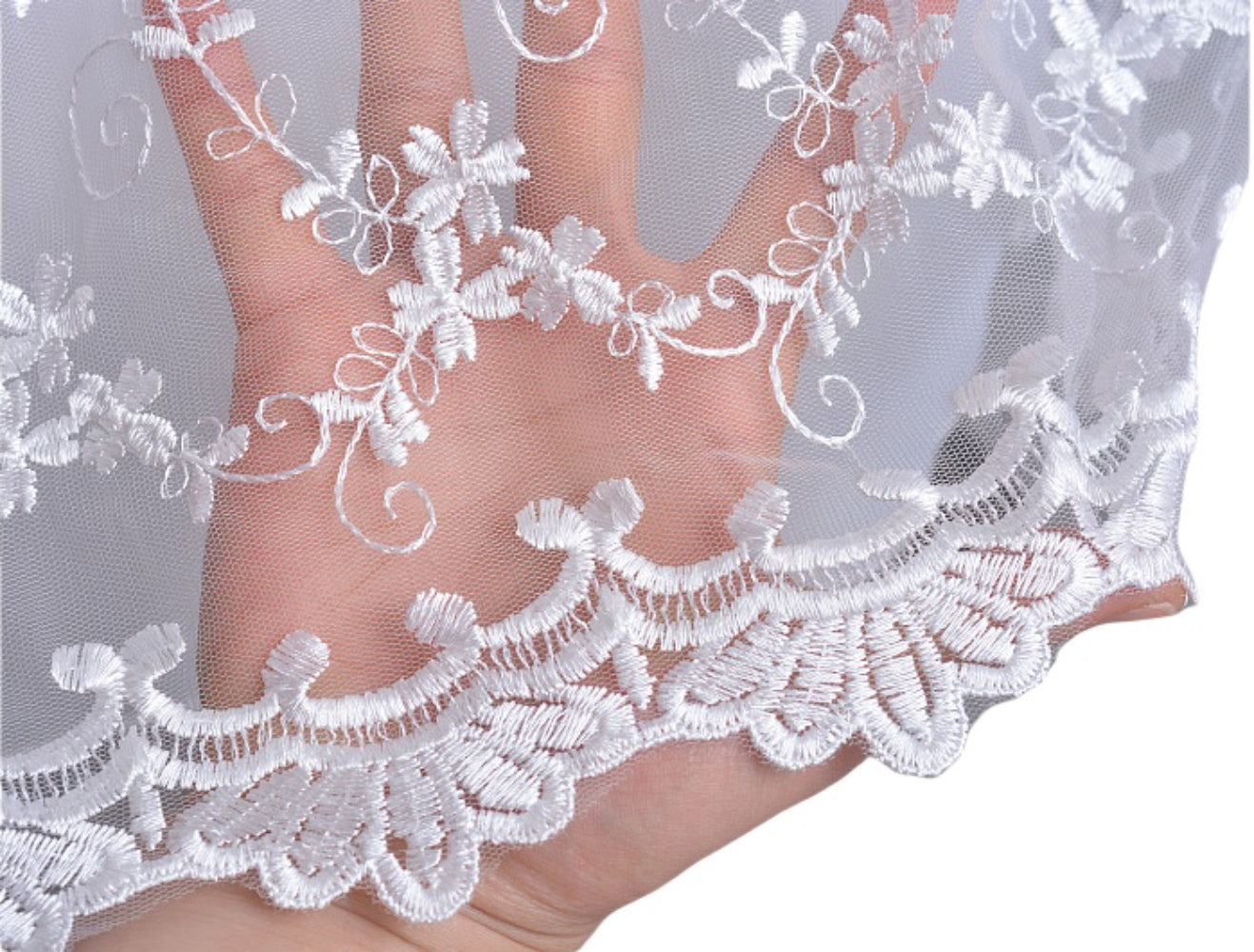 Long Lace Baby Girl Baptism Christening Dress Set – Ivory or White Princess Gown with Bonnet