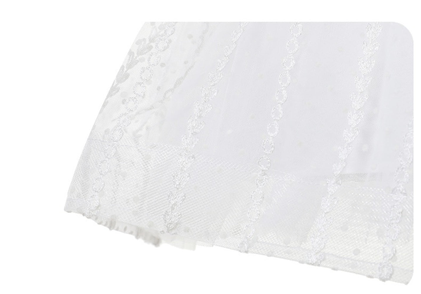 Baby Girl Lace Christening Dress Ivory Princess Gown Wedding Outfit