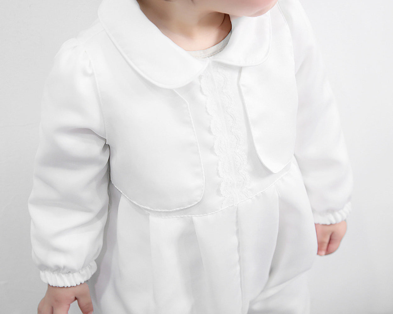 Baby Boy Christening Outfit with Hat – 2-Piece Baptism Suit