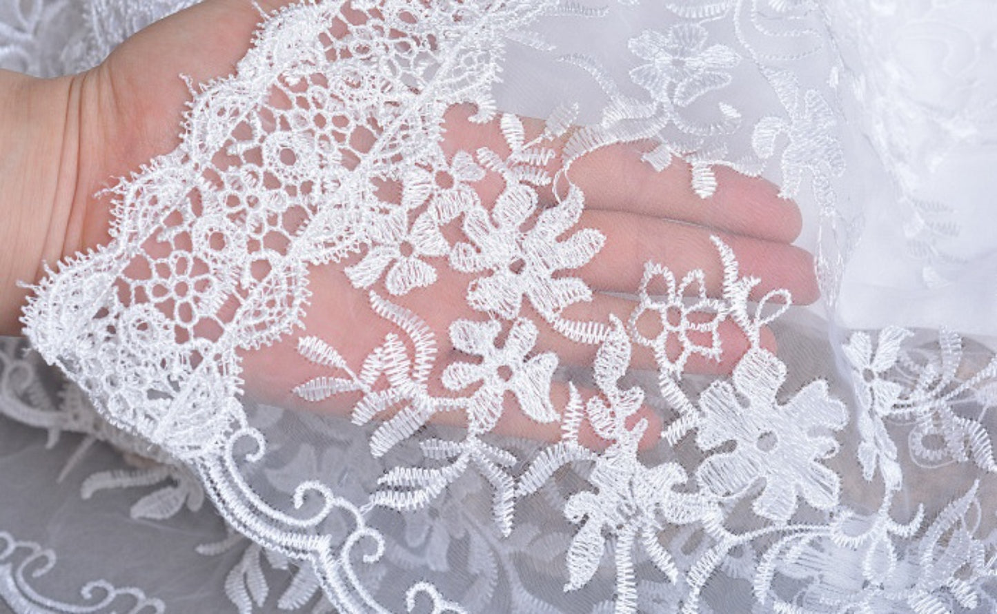 Luxury Baby Girl Lace Baptism Gown Set – Princess Christening Dress