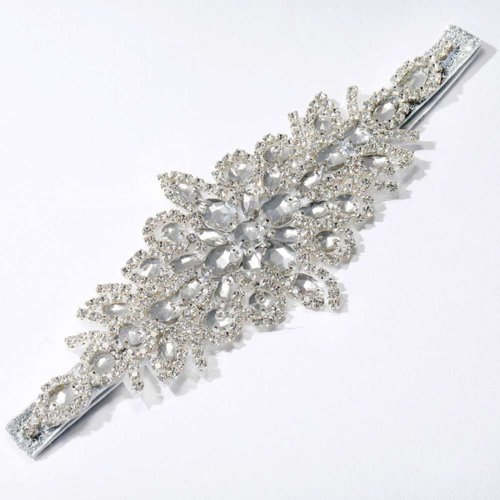 Gatsby Rhinestone Headband – Women’s Sparkly Hair Accessory