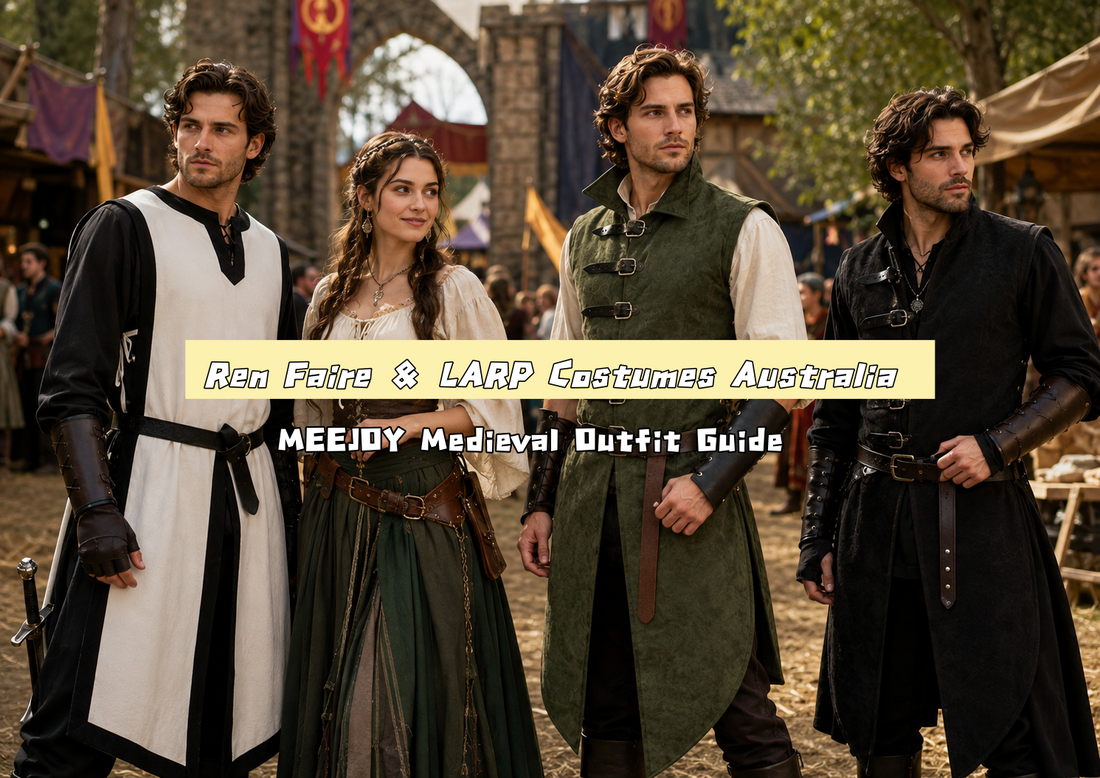Ren Faire & LARP Costumes Australia | MEEJOY Medieval Outfit Guide
