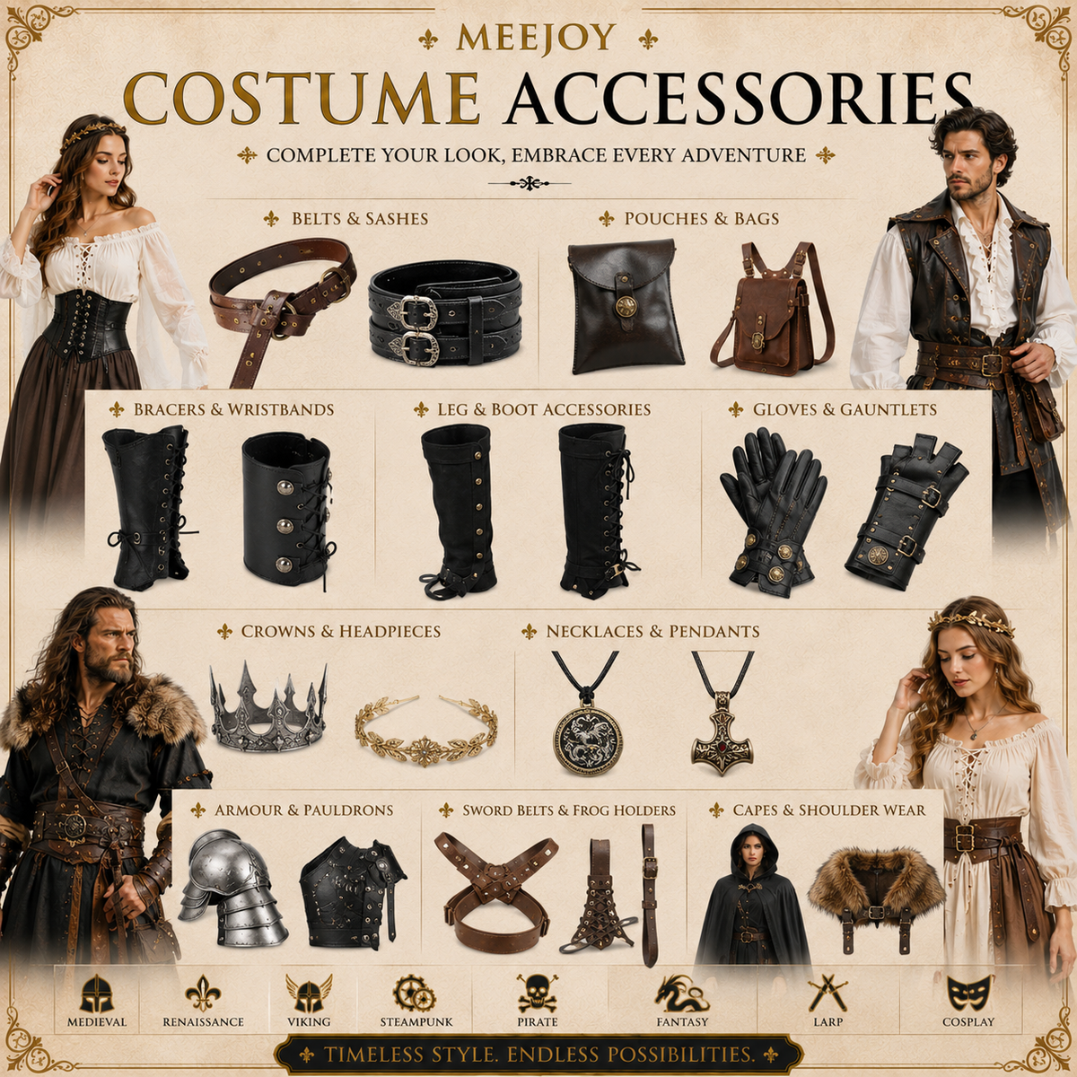 Costume Accessories Australia | Fancy Dress & Cosplay | MEEJOY