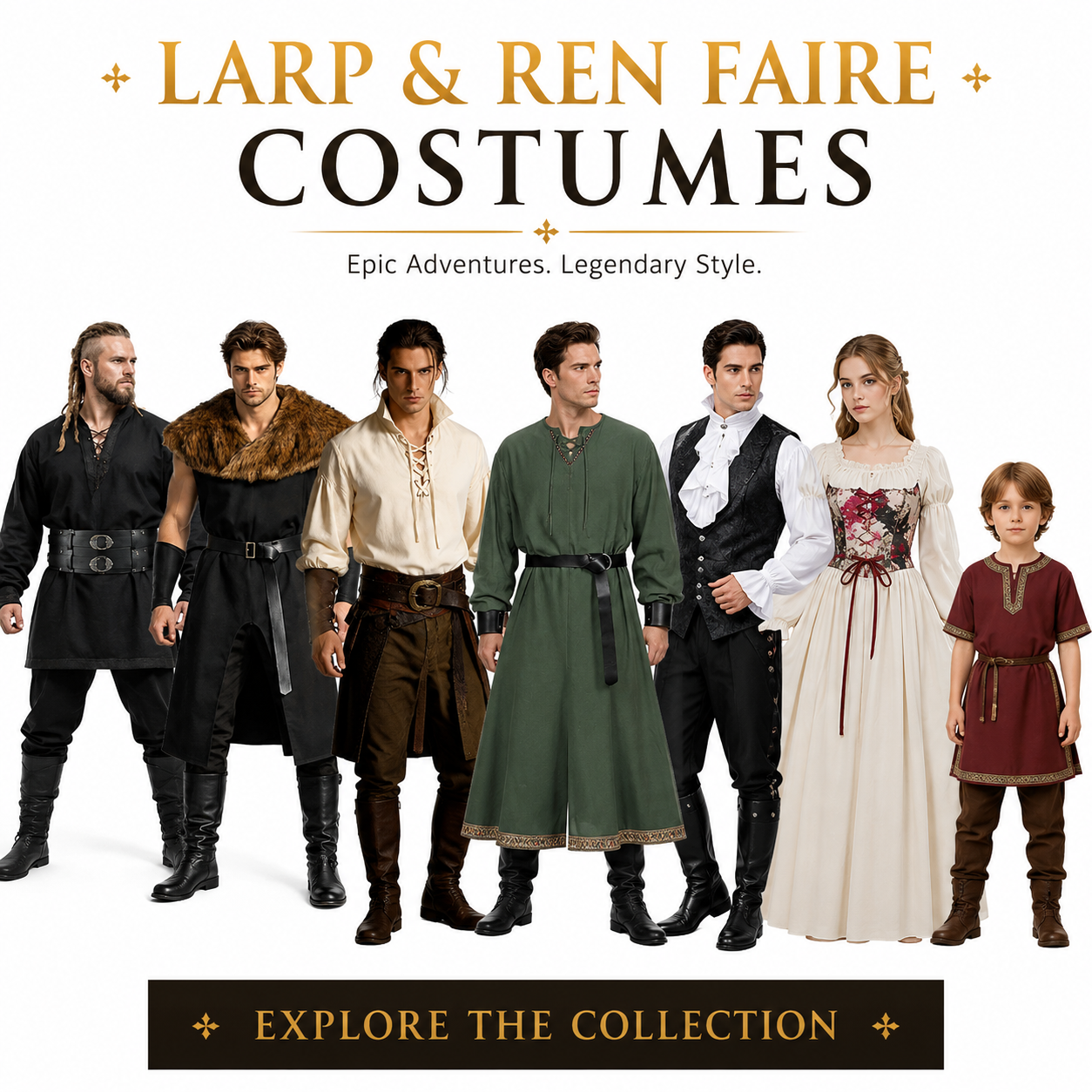 LARP Costumes Australia | Ren Faire Clothing | MEEJOY