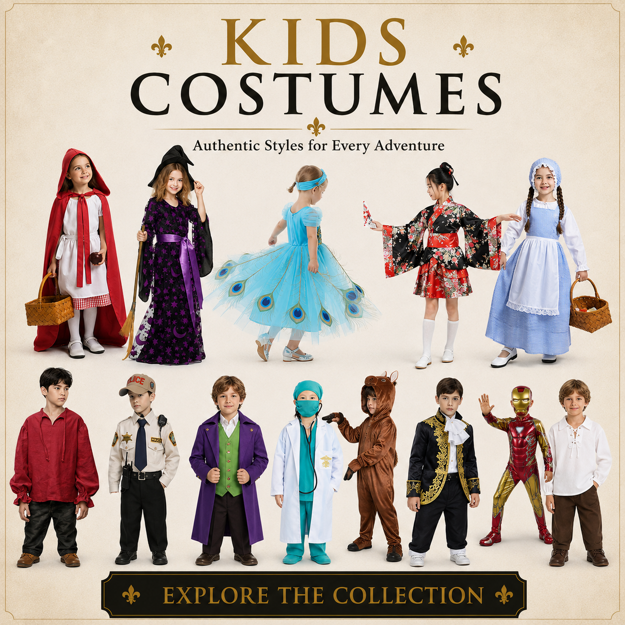 Kids Costumes Australia | Book Week & Halloween | MEEJOY