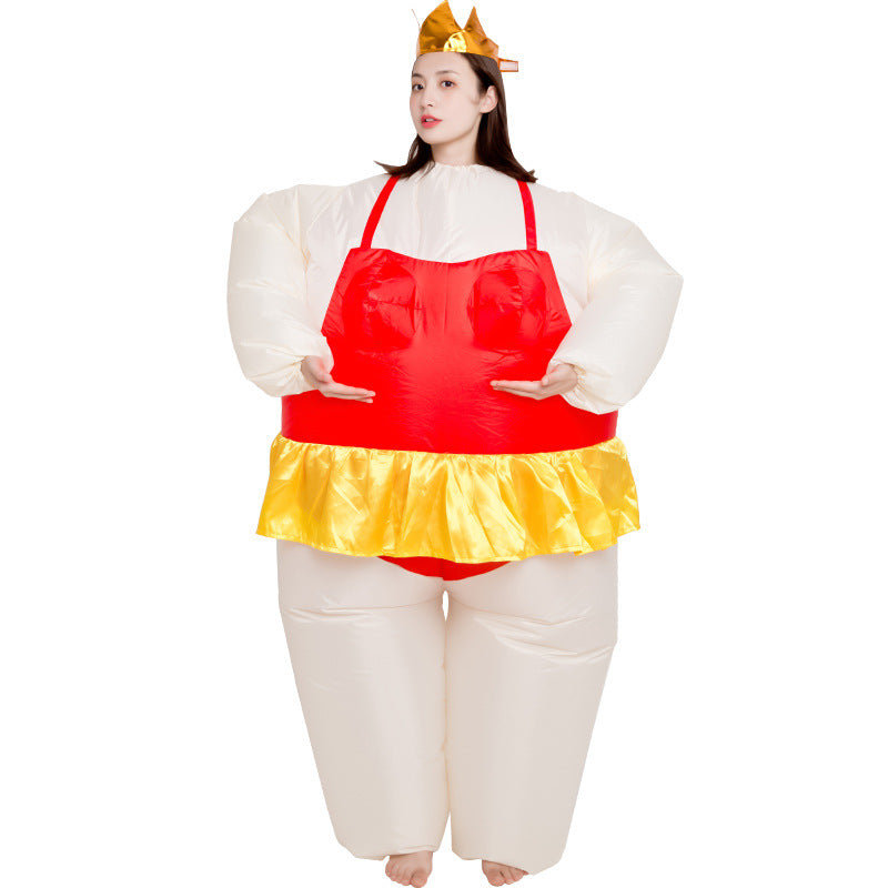 Funny Cartoon Doll Clothing, Funny Fat Doll Atmosphere Props Promotion Activity, Sumo Wrestling Inflatable Clothing, Adult