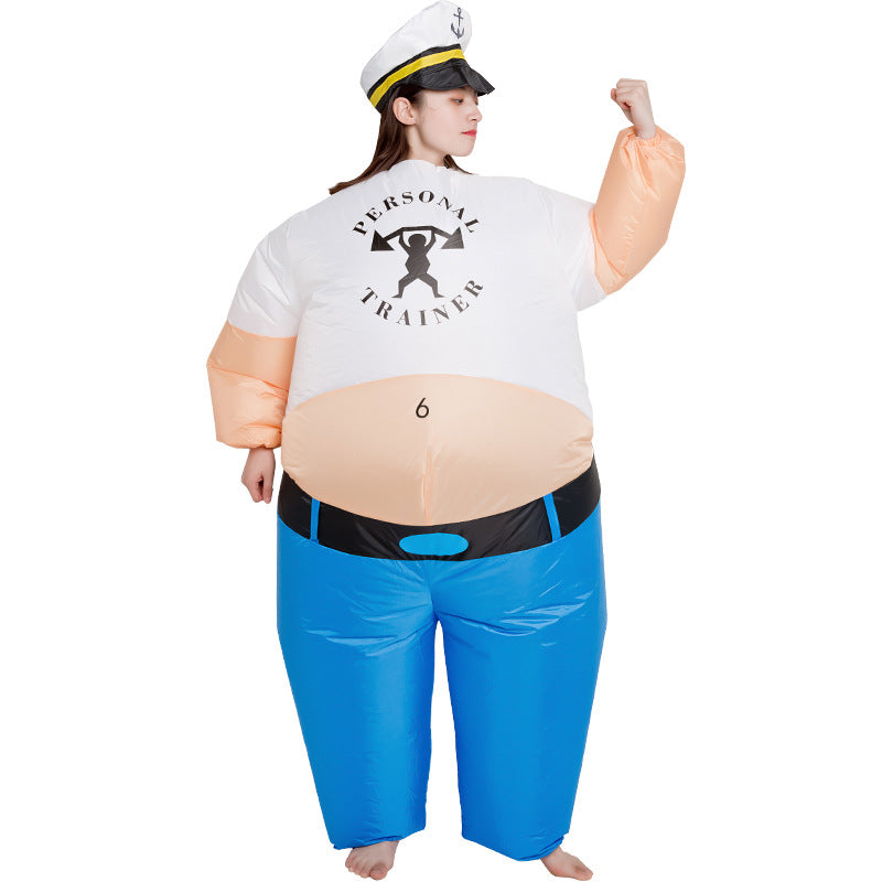 Funny Cartoon Doll Clothing, Funny Fat Doll Atmosphere Props Promotion Activity, Sumo Wrestling Inflatable Clothing, Adult