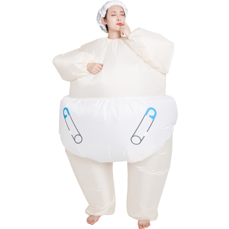 Funny Cartoon Doll Clothing, Funny Fat Doll Atmosphere Props Promotion Activity, Sumo Wrestling Inflatable Clothing, Adult