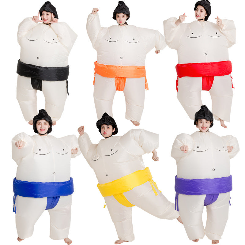 Funny Cartoon Doll Clothing, Funny Fat Doll Atmosphere Props Promotion Activity, Sumo Wrestling Inflatable Clothing, Adult