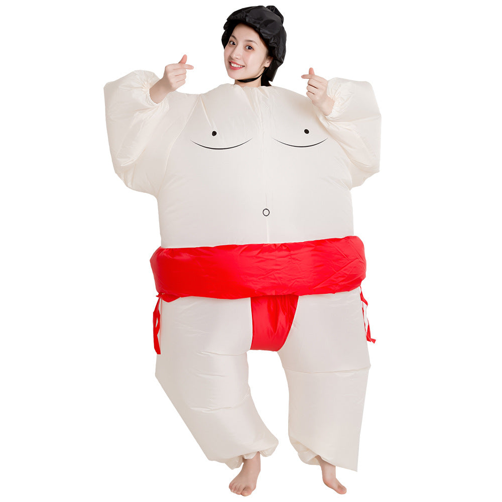 Funny Cartoon Doll Clothing, Funny Fat Doll Atmosphere Props Promotion Activity, Sumo Wrestling Inflatable Clothing, Adult