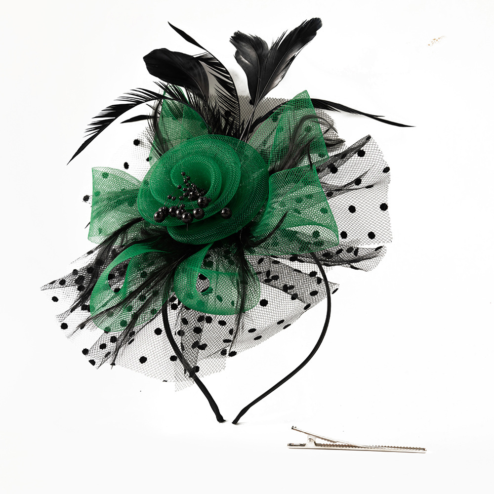 Vintage Feather Fascinator Headpiece