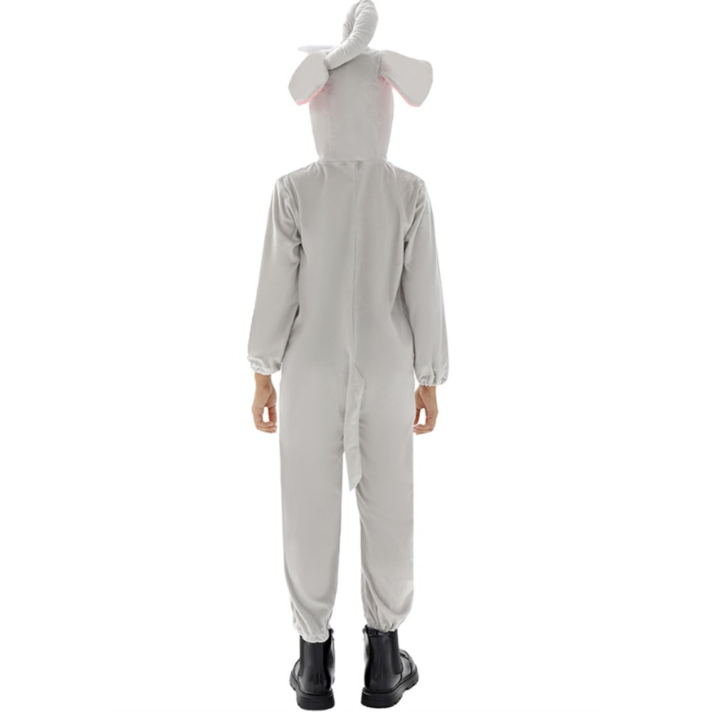 Kids Elephant Costume Onesie Zoo Book Week Animal Fancy Dress | MEEJOY
