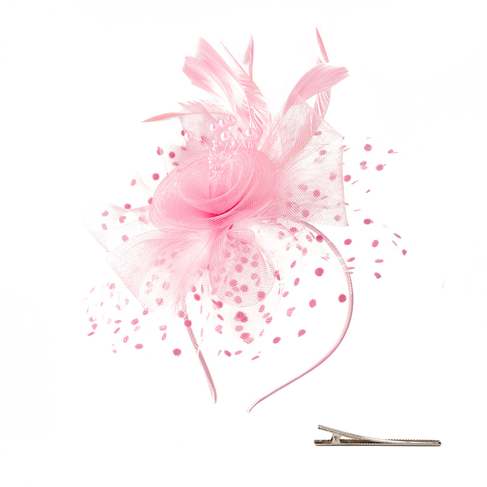 Vintage Feather Fascinator Headpiece