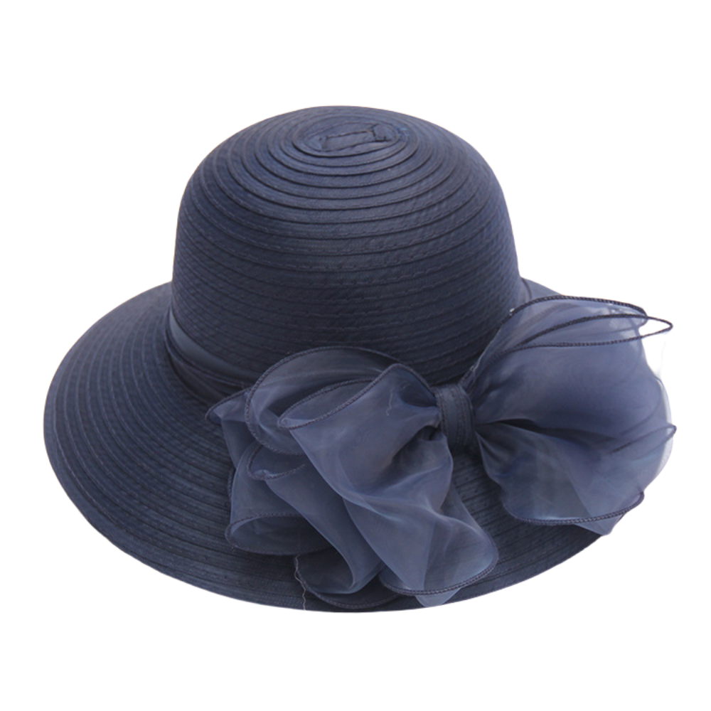Women’s Bucket Sun Hat – Mesh Bow Design, Foldable, Breathable Summer UV Protection Hat for Travel