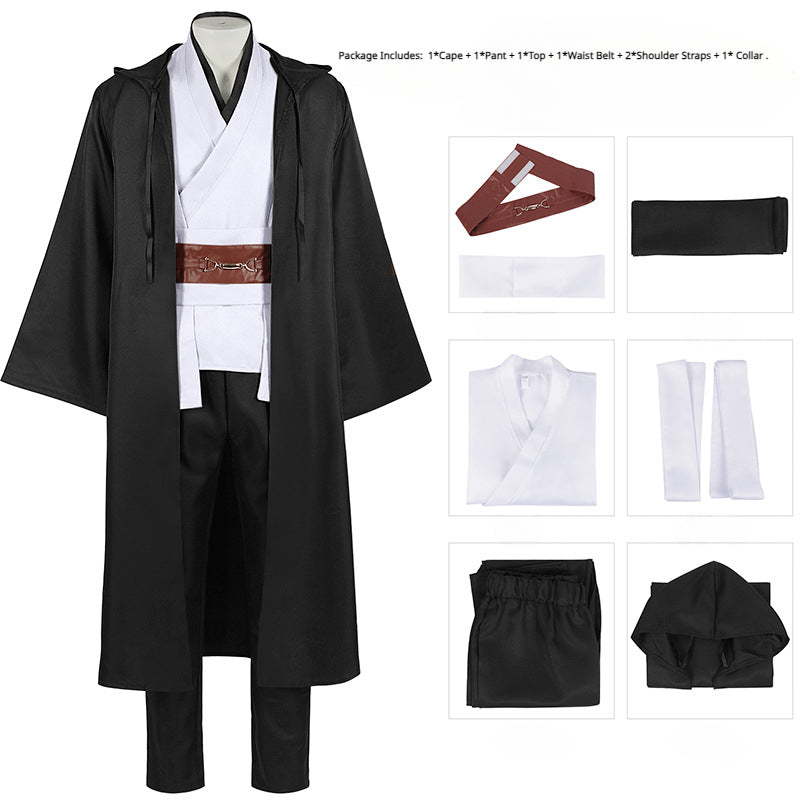 Luke Cloak Robe Anakin Cloak Knight Halloween Cosplay Costume