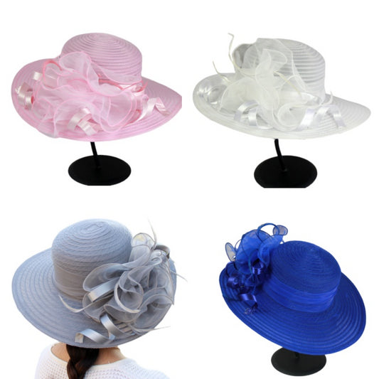 Wide Brim Floral Mesh Sun Hat Australia meejoy