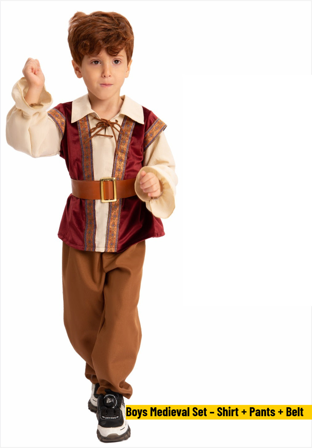 Kids Medieval Renaissance Peasant Costume – Girl & Boy Sets