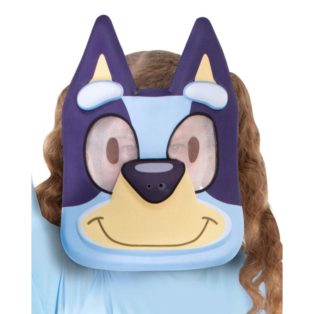 BLUEY DELUXE COSTUME, CHILD Halloween Fancy Dress Officially Licensed Bluey