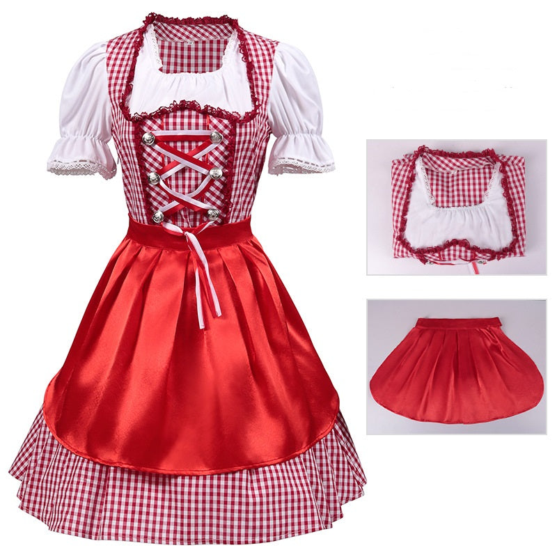 Dirndl Dress Bavarian German Traditional Oktoberfest Clothing for Women and Men