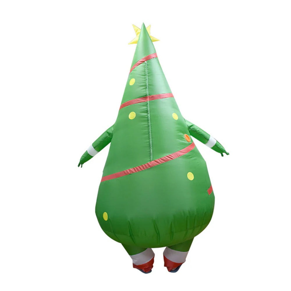 Christmas Tree Funny Cartoon Doll Costume Xmas Tree Inflatable Costumes