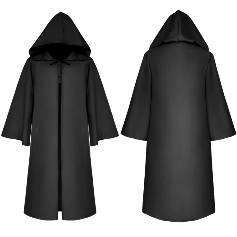 Grim Reaper Cape Medieval Cape for Adults Wizard Witch Medieval Knight Versatile Cape