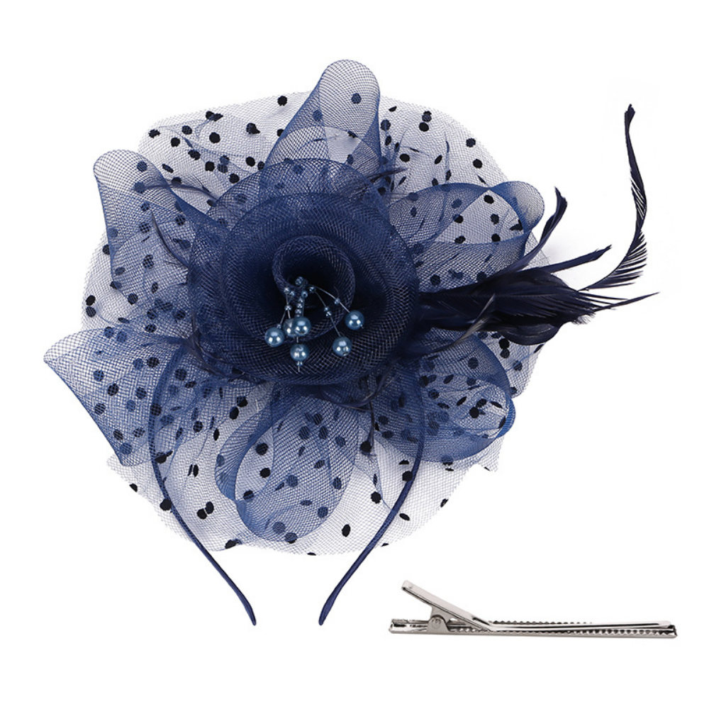 Vintage Feather Fascinator Headpiece