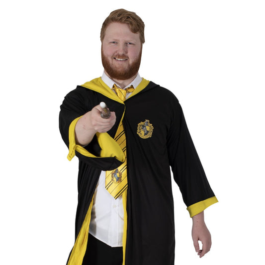 HARRY POTTER/HUFFLEPUFF ROBE CAPE, ADULT Officially Licensed