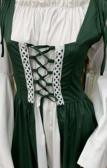 Medieval Irish Vintage Dress Greek Goddess Court Princess Queen Costume