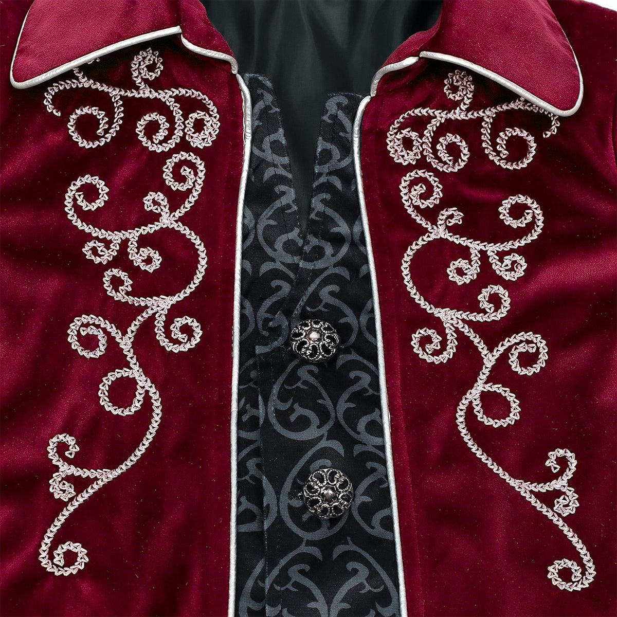 Boys Victorian Embroidered Tailcoat – Medieval Prince Costume