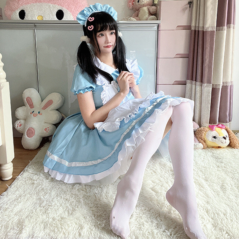 Japanese Sweet Love Maid Costume - Cosplay Anime Game Role-Playing Soft Sister Maid Uniform