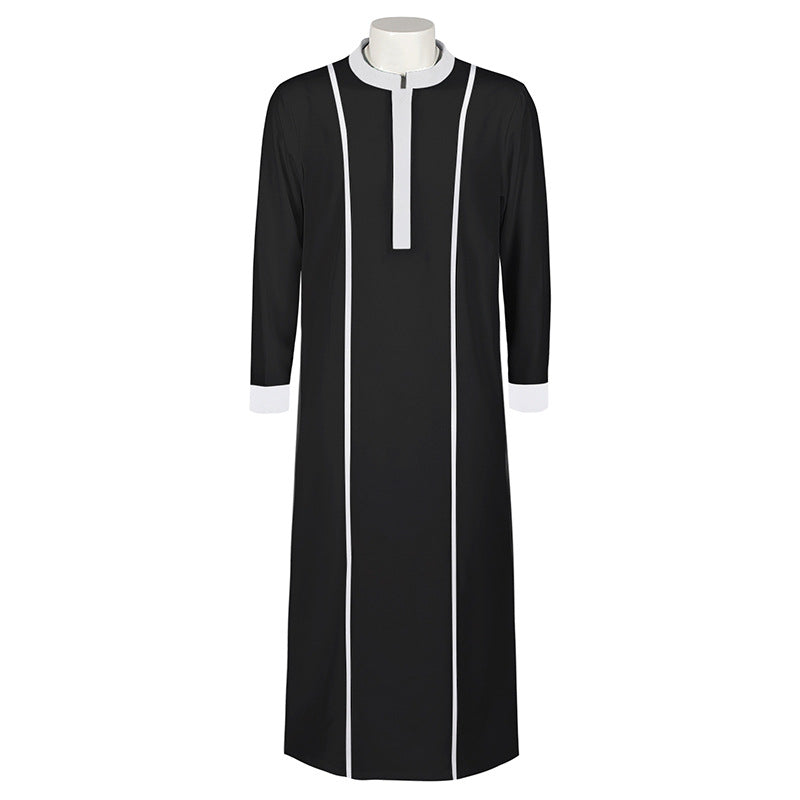 Halloween Muslim Priest Godfather Cosplay Costume – Muslim Cosplay Outfit