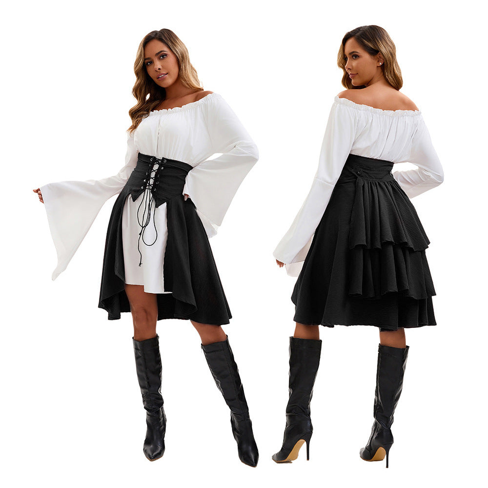 Women's Medieval Renaissance Long Skirt – Ren Faire LARP Costume