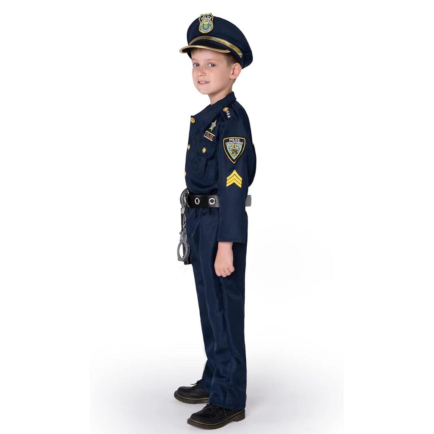 Kids Police Suit  for Book Week Halloween Makeup Party Cosplay