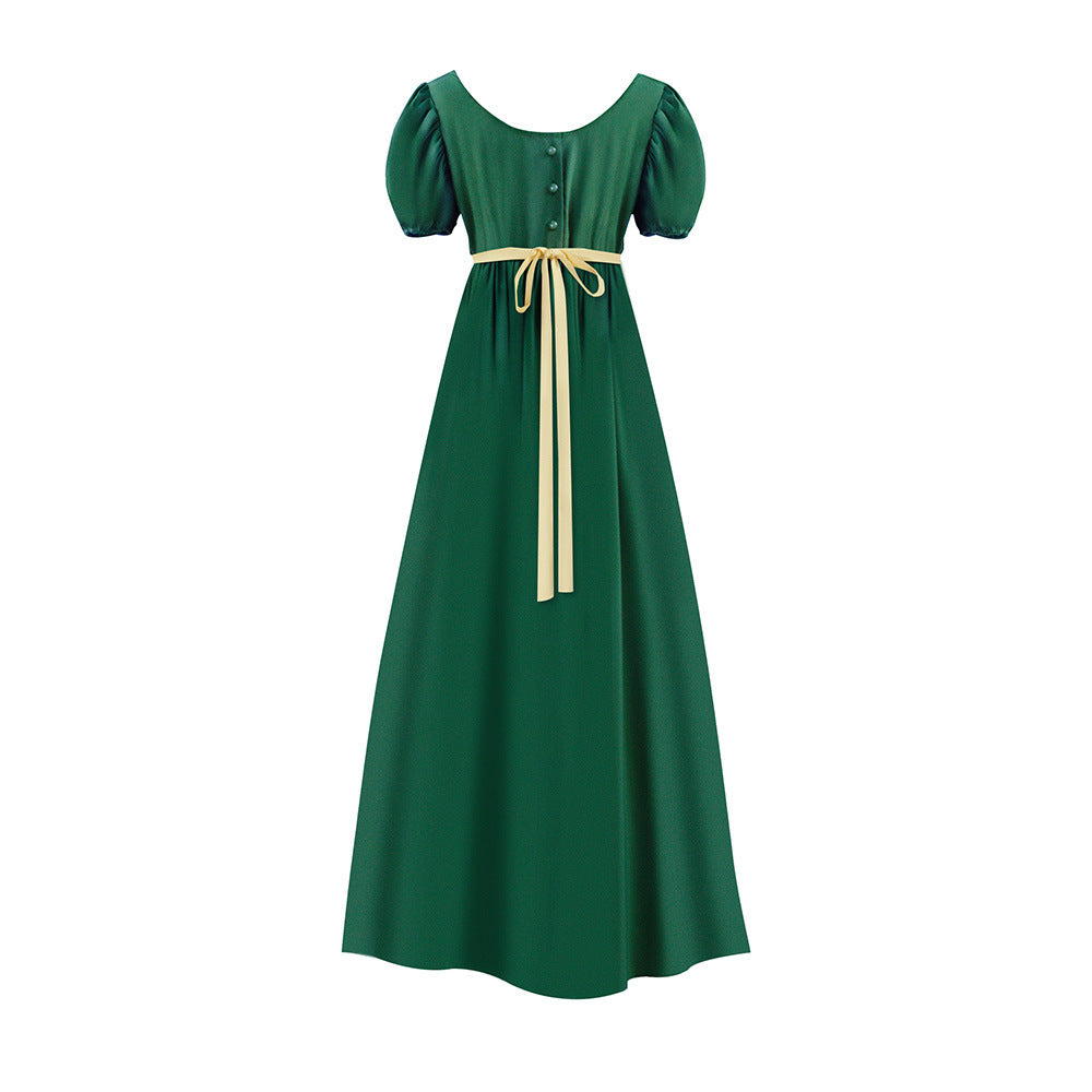 Women's Regency Empire Waist Dress – Jane Austen Period Costume