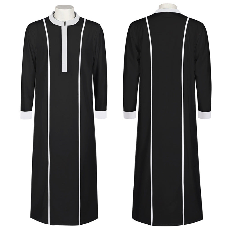 Halloween Muslim Priest Godfather Cosplay Costume – Muslim Cosplay Outfit