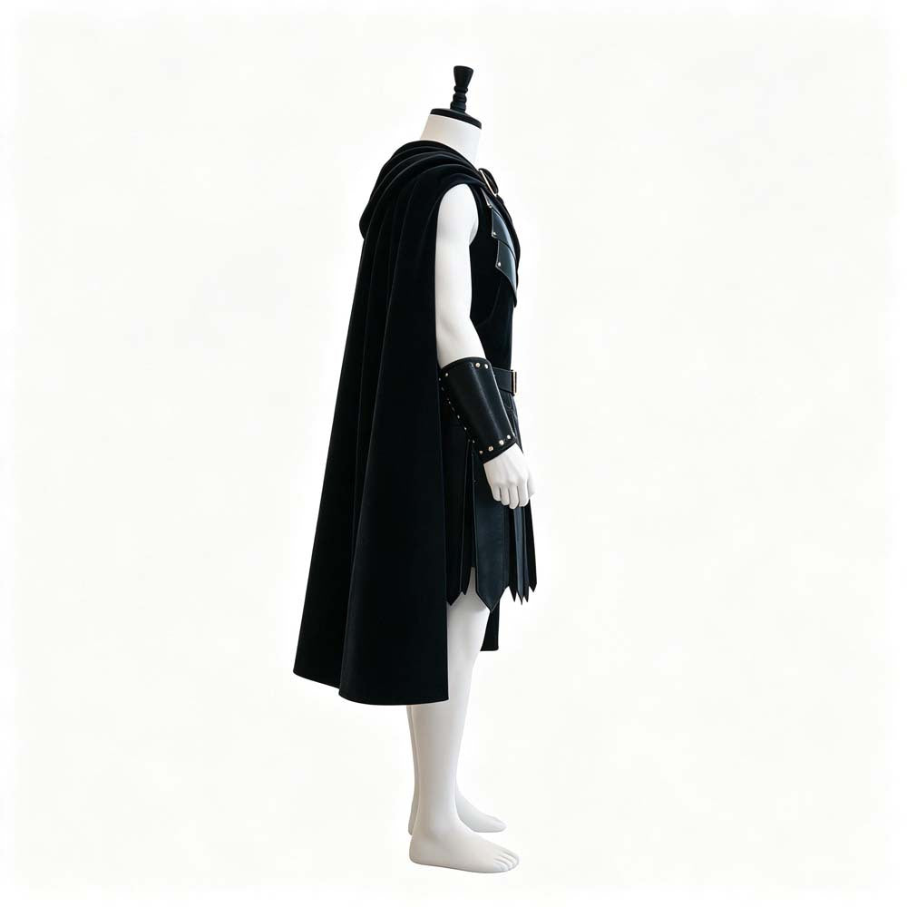 Men's Medieval Warrior Costume Set – Knight Spartan Gladiator Outfit