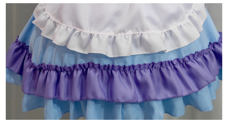 Kawaii Japanese Maid Cospaly Sweet Lolita Dress Cute Anime Maid Costume