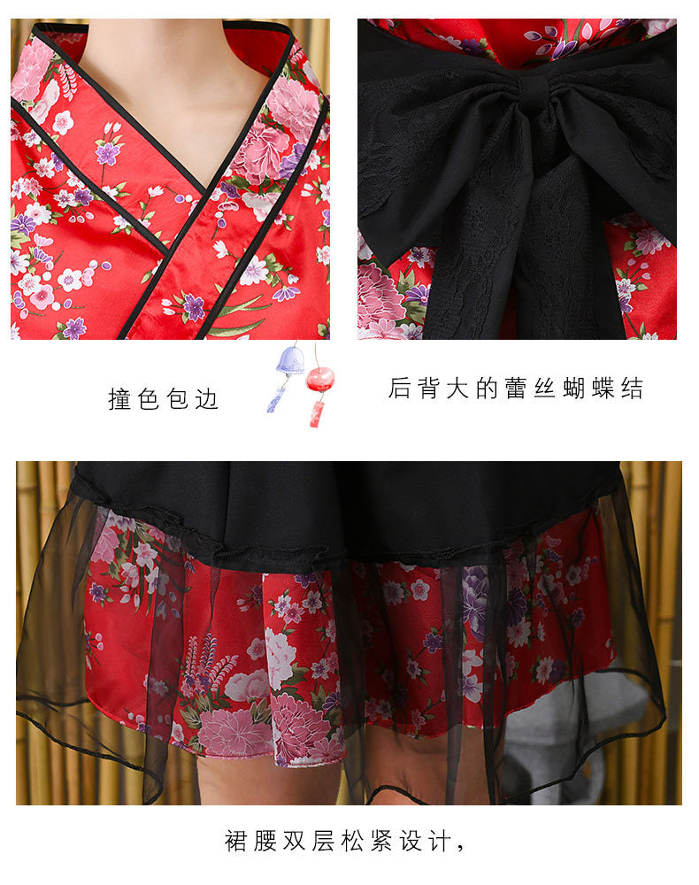 Improved Performance Japanese Kimono set for Cosplay and Anime Fans