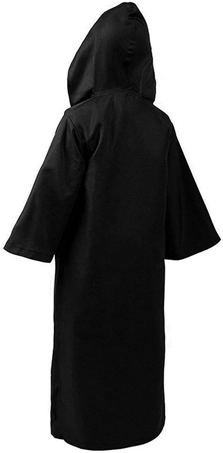 Mens and Kids Skywalker Cape Cloak Robe Cosplay Costume